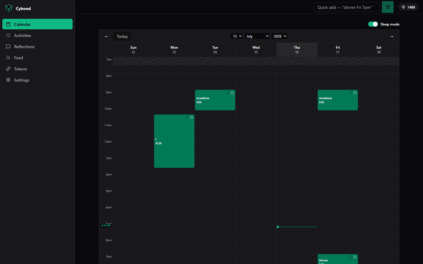 Cybond screenshot