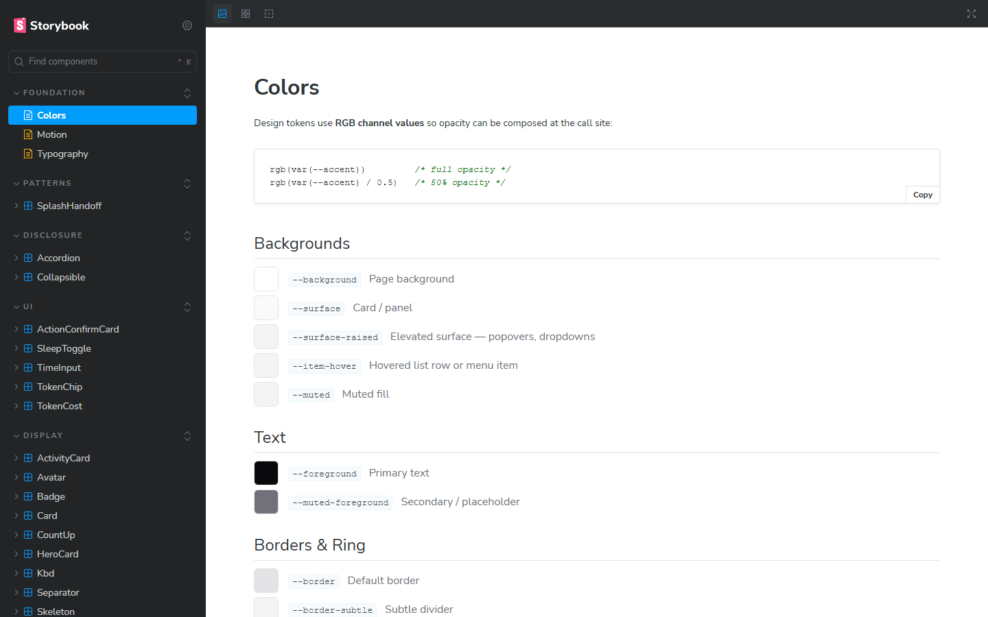 @crawfordyoung/ui Component Library screenshot